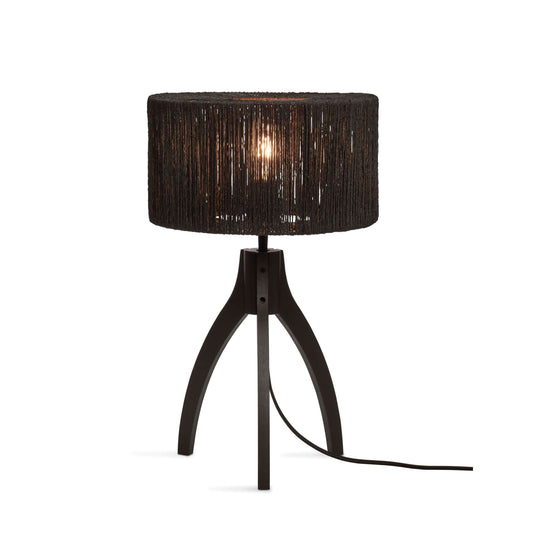 GOOD&MOJO tafellamp iguazu 3-poot 30 cm zwart