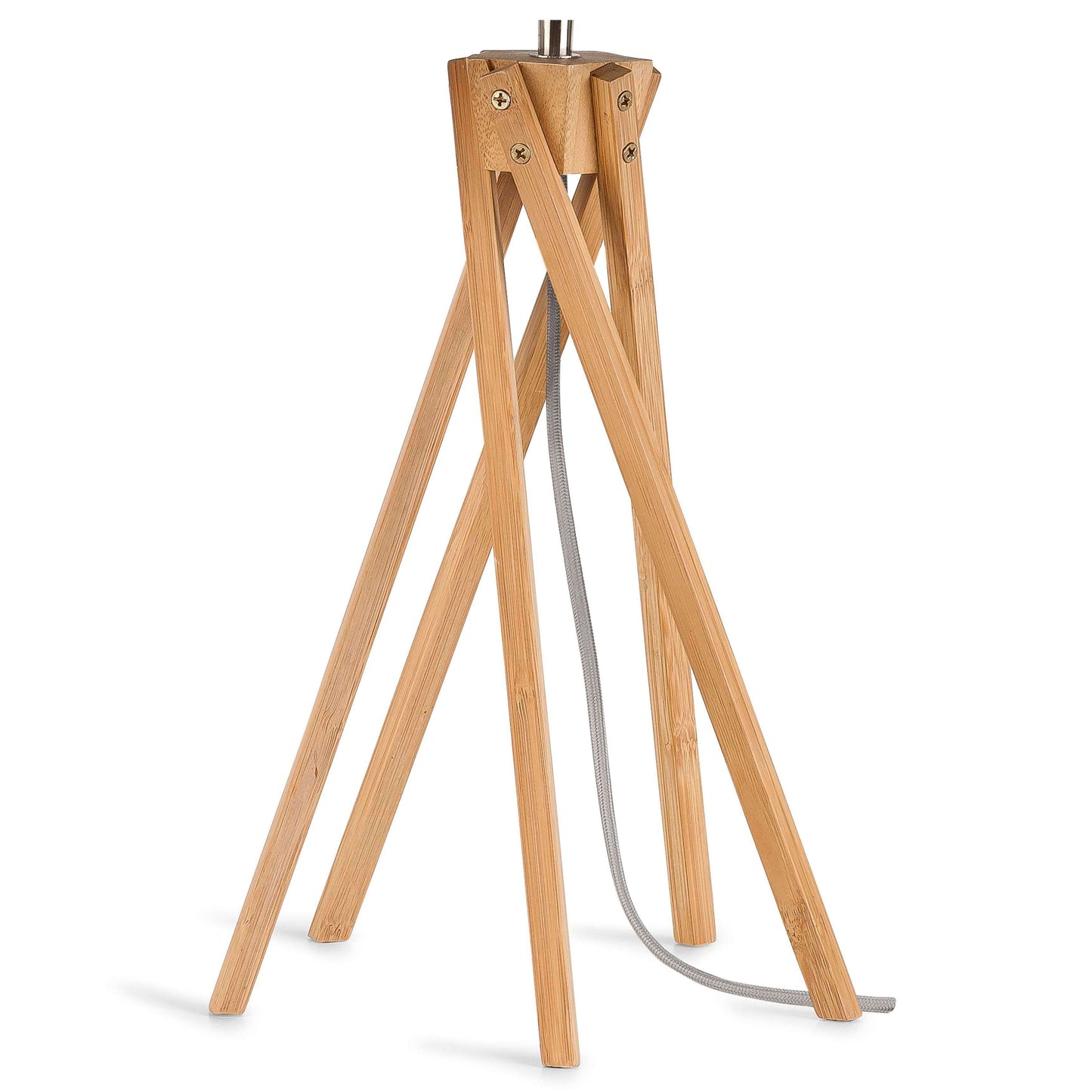 GOOD&MOJO tafellamp java 5-poot 32 cm naturel/zwart