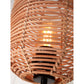 GOOD&MOJO tafellamp tanami koker 18 cm naturel