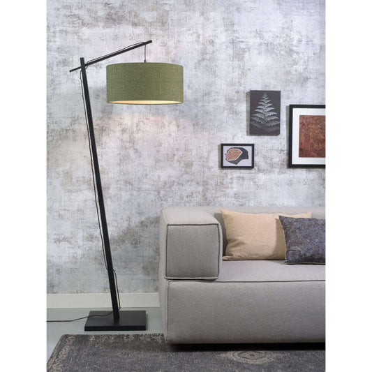 GOOD&MOJO Vloerlamp Andes zwart 4723 groen forest