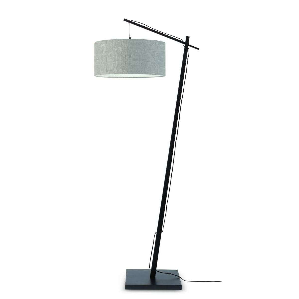 GOOD&MOJO Vloerlamp Andes zwart 4723 licht grijs