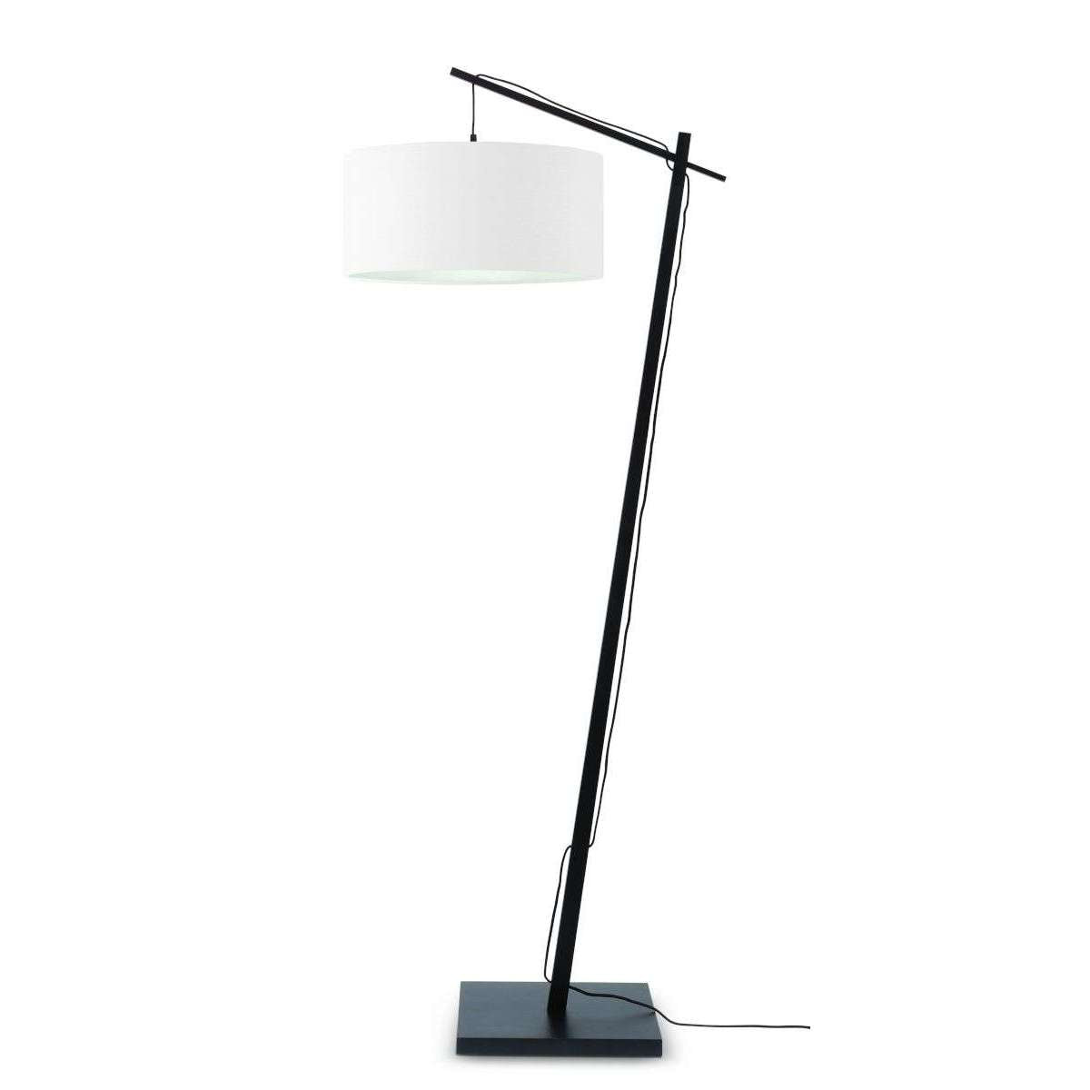 GOOD&MOJO Vloerlamp Andes zwart 4723 wit