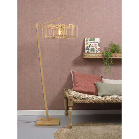 GOOD&MOJO Vloerlamp Bromo naturel hoogte 176 / 6018 rond L