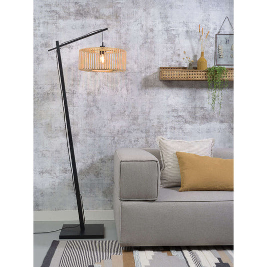 GOOD&MOJO Vloerlamp Bromo zw hoogte 176 / 4018 rond S