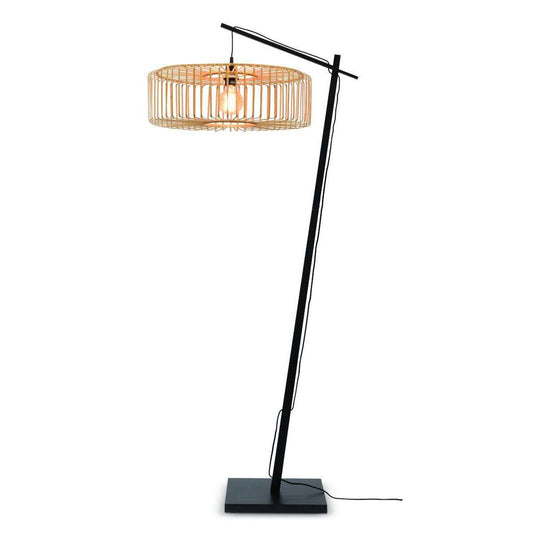 GOOD&MOJO Vloerlamp Bromo zw hoogte 176 / 6018 rond L