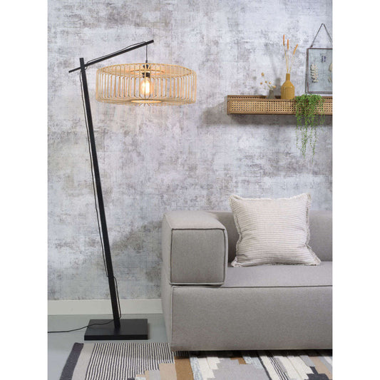 GOOD&MOJO Vloerlamp Bromo zw hoogte 176 / 6018 rond L