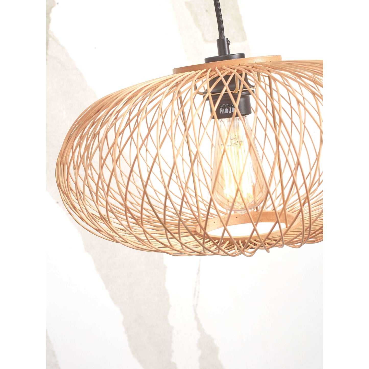 GOOD&MOJO vloerlamp cango 40 cm S wit/naturel