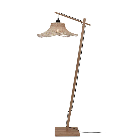 GOOD&MOJO vloerlamp ibiza wavy 50 cm S naturel