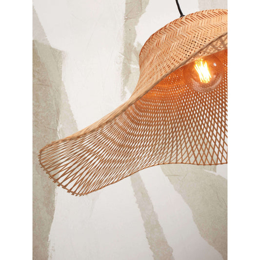 GOOD&MOJO vloerlamp ibiza wavy 65 cm L naturel