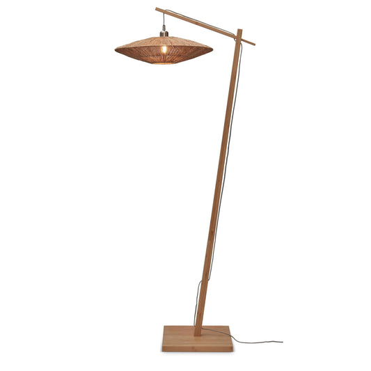 GOOD&MOJO vloerlamp iguazu 55 cm L naturel