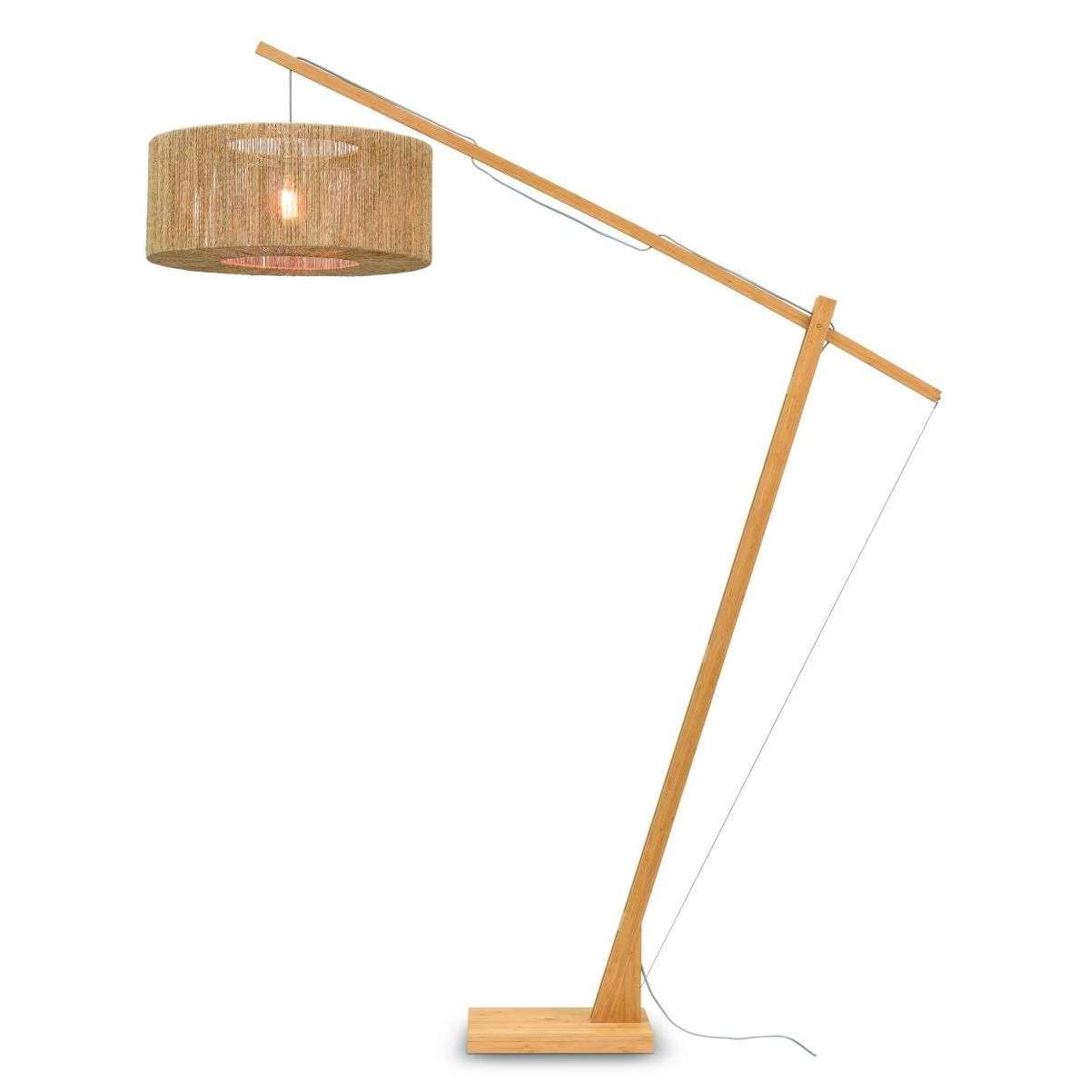 GOOD&MOJO Vloerlamp Iguazu naturel / 6025 naturel L