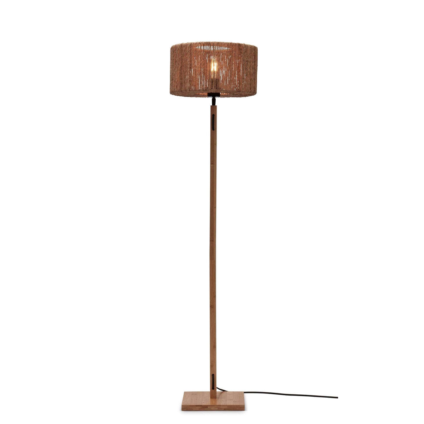 GOOD&MOJO vloerlamp iguazu recht 30 cm naturel