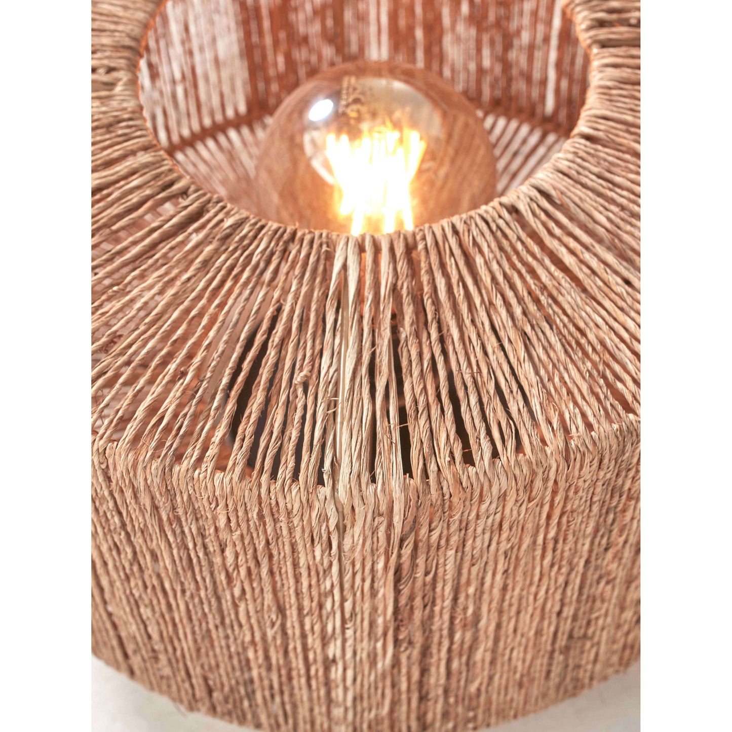 GOOD&MOJO vloerlamp iguazu recht 30 cm naturel