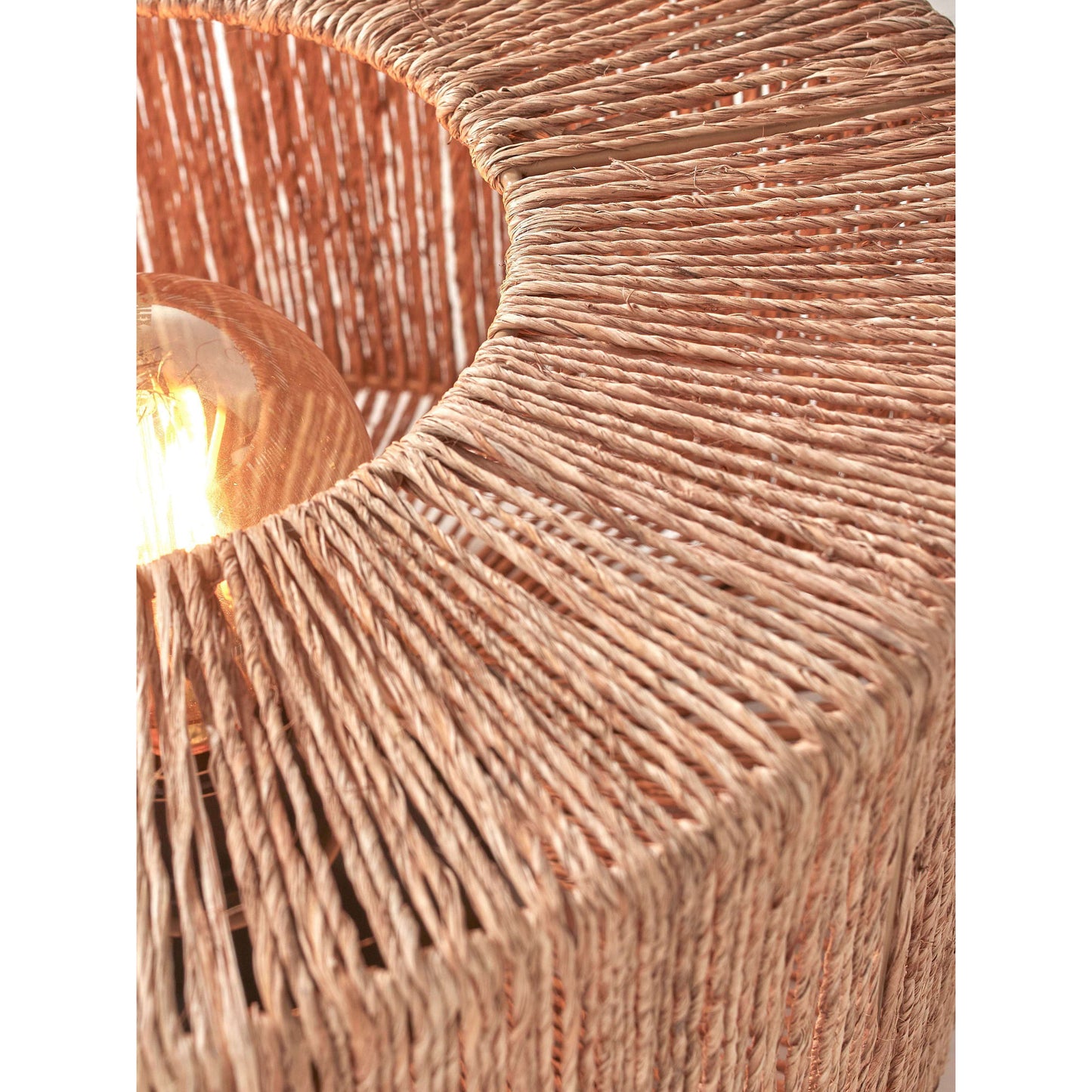 GOOD&MOJO vloerlamp iguazu recht 30 cm naturel