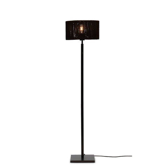 GOOD&MOJO vloerlamp iguazu recht 30 cm zwart
