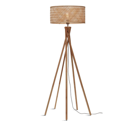 GOOD&MOJO vloerlamp java 5-poot 50 cm naturel