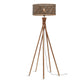 GOOD&MOJO vloerlamp java 5-poot 50 cm zwart/naturel