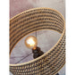 GOOD&MOJO vloerlamp java met plank 50 cm zwart/naturel