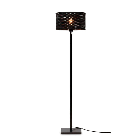 GOOD&MOJO vloerlamp java recht 32 cm zwart