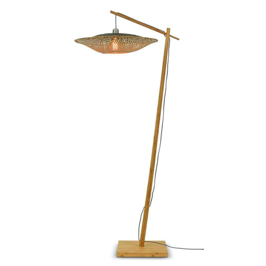 GOOD&MOJO Vloerlamp Kalimantan S naturel / horizon 60 cm