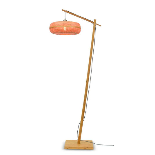 GOOD&MOJO Vloerlamp Palawan naturel / 4015 naturel S