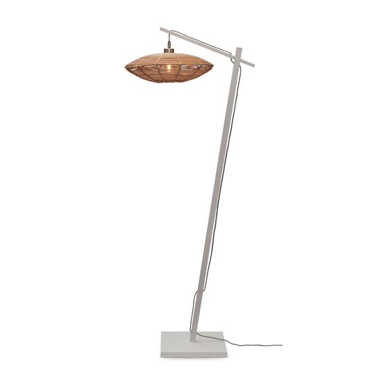 GOOD&MOJO vloerlamp tanami 40 cm S wit/naturel