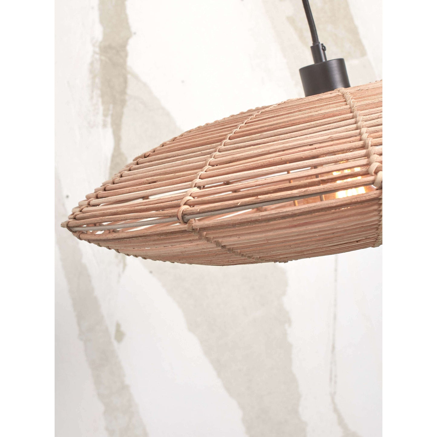 GOOD&MOJO vloerlamp tanami 55 cm L wit/naturel