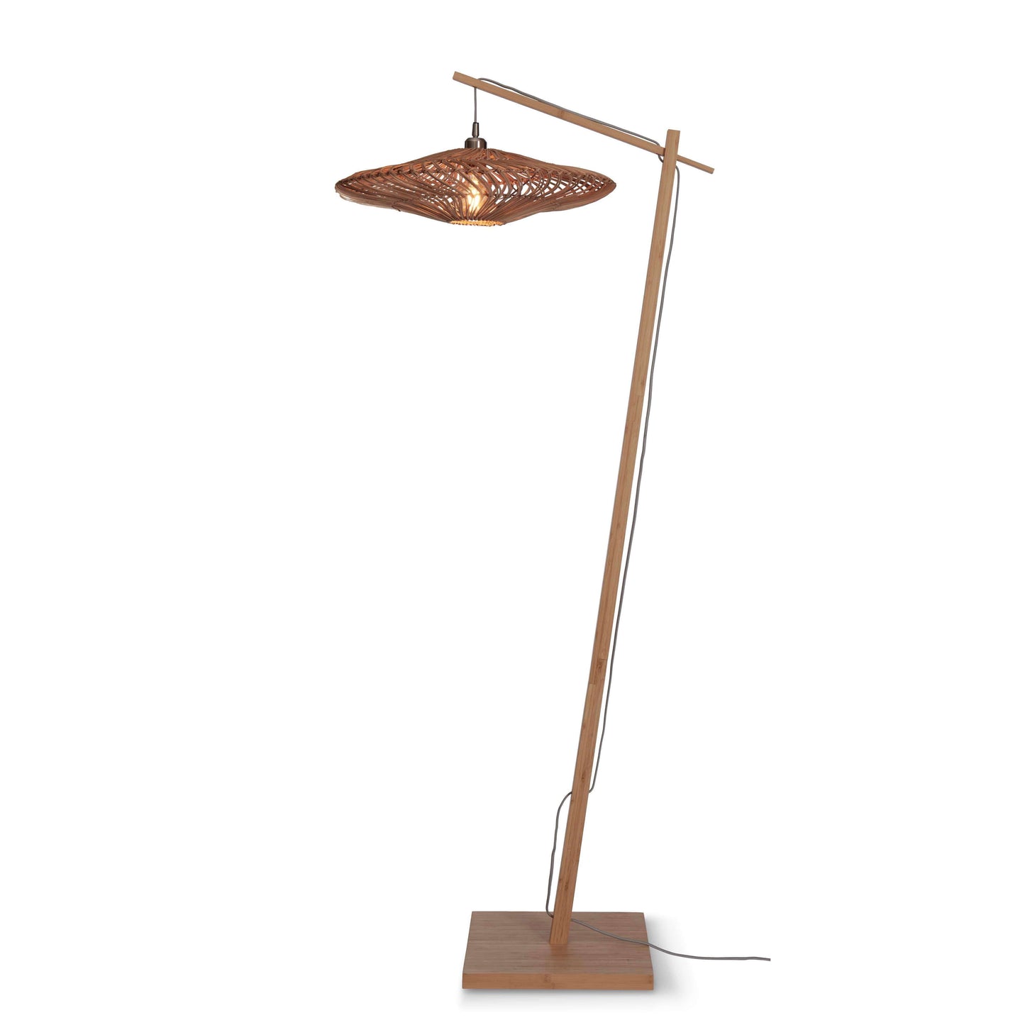 GOOD&MOJO vloerlamp zanzibar 55 cm L naturel