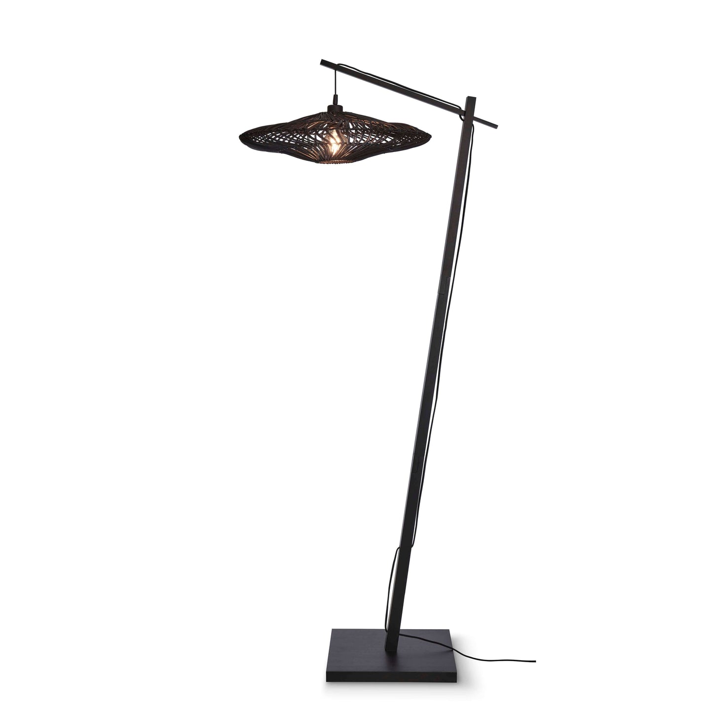 GOOD&MOJO vloerlamp zanzibar 55 cm L zwart