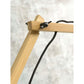 GOOD&MOJO Wandlamp Andes naturel 3220 donker grijs L
