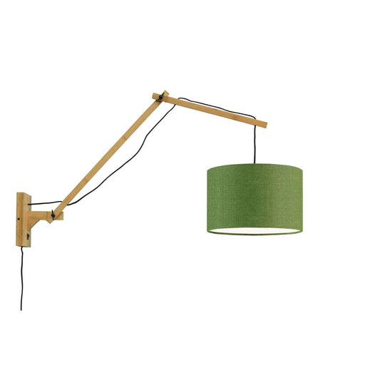 GOOD&MOJO Wandlamp Andes naturel 3220 groen forest L