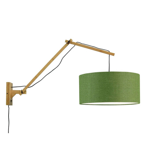 GOOD&MOJO Wandlamp Andes naturel 4723 groen forest L