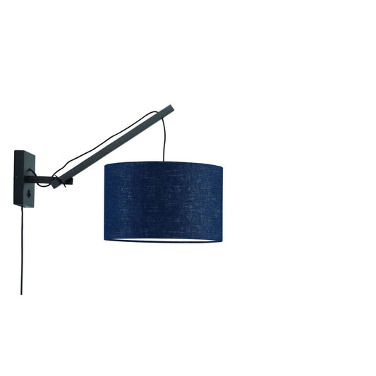 GOOD&MOJO Wandlamp Andes zw 3220 blauw denim S