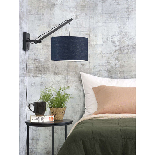 GOOD&MOJO Wandlamp Andes zw 3220 blauw denim S