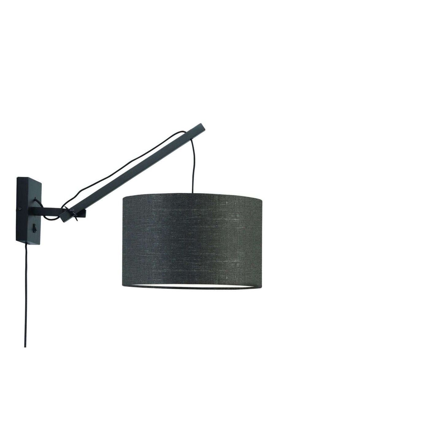 GOOD&MOJO Wandlamp Andes zw 3220 donker grijs S