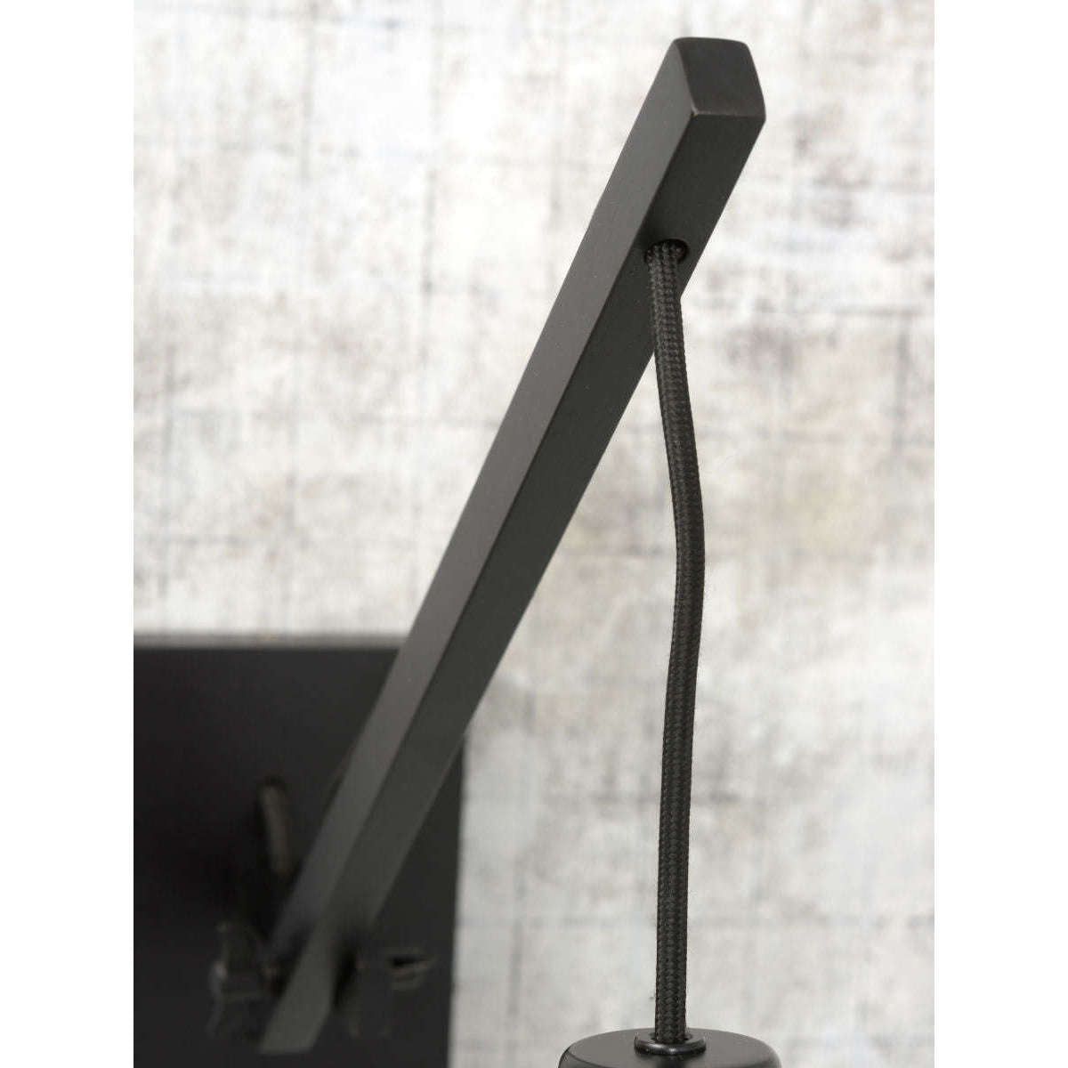 GOOD&MOJO Wandlamp Andes zw 3220 donker grijs S