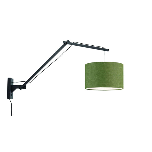 GOOD&MOJO Wandlamp Andes zw 3220 groen forest L