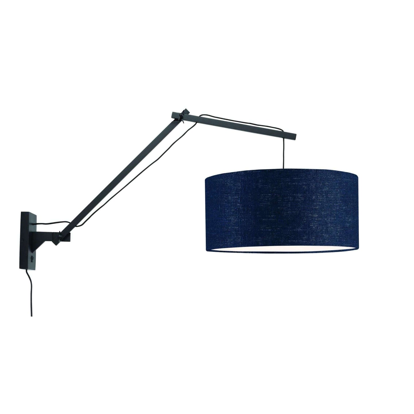 GOOD&MOJO Wandlamp Andes zw 4723 blauw denim L