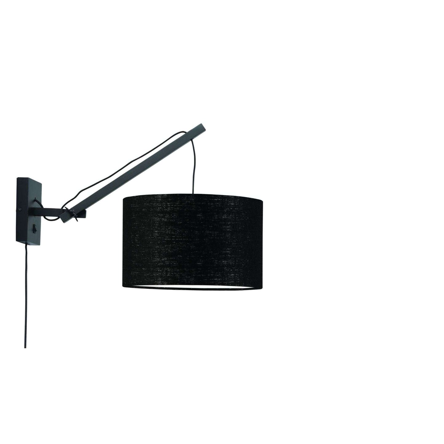 GOOD&MOJO Wandlamp Andes zwart 3220 zwart S