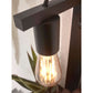 GOOD&MOJO wandlamp flores met plank zwart