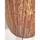 GOOD&MOJO wandlamp iguazu halfrond 32 cm L naturel