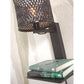 GOOD&MOJO wandlamp java met plank 18 cm zwart