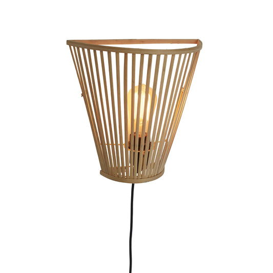 GOOD&MOJO wandlamp merapi tapered 30 cm naturel