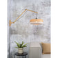 GOOD&MOJO Wandlamp Palawan naturel / 4015 wit L