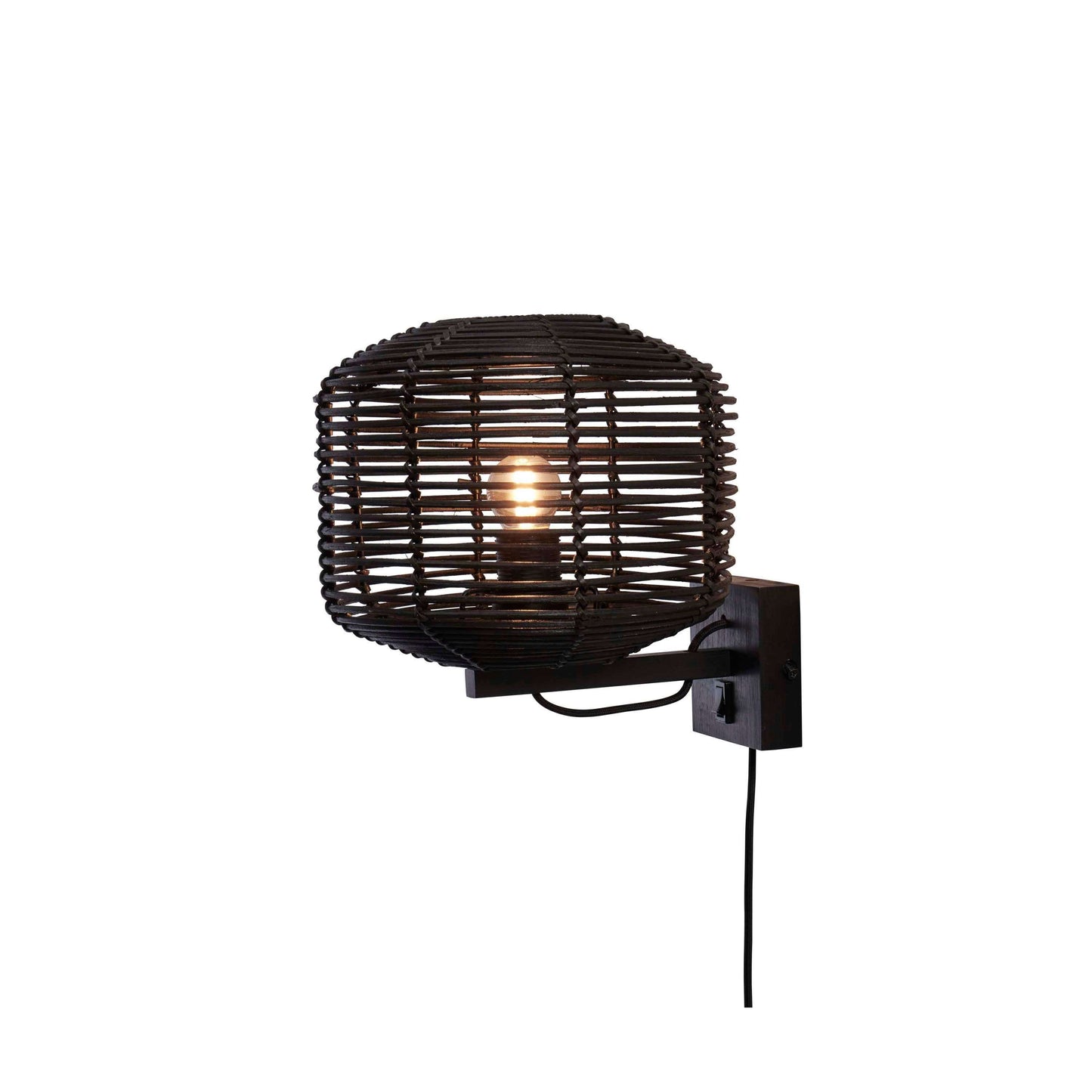 GOOD&MOJO wandlamp tanami 25 cm zwart