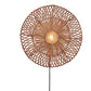 GOOD&MOJO wandlamp zanzibar plat 55 cm L naturel