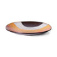 HKliving 70's ceramics bord retro wave (set van 2)