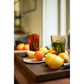 HKliving 70's glassware glazen set van 4 mud brown