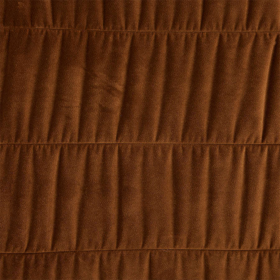 HKliving brut couch element rechts royal velvet caramel