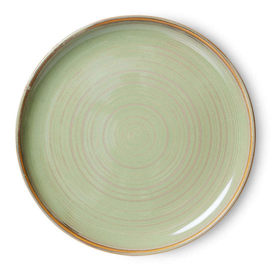 HKliving Chef ceramics bord moss green